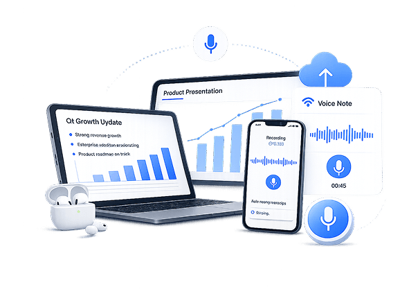 Pitch and capture across devices